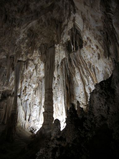 White Columns and Stalactites