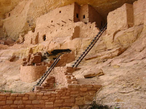 Ladders to Upper Alcove